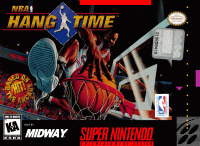 NBA Hang Time Super Nintendo US box art